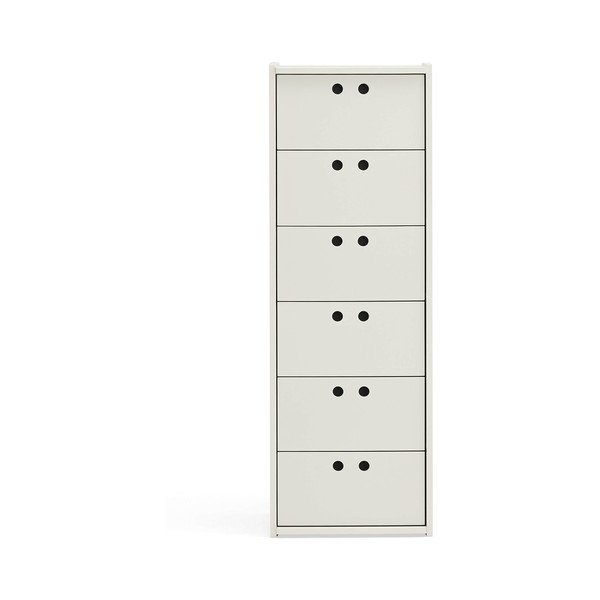 Krémová skříňka 40x118x40 cm Wally – Teulat-image-2