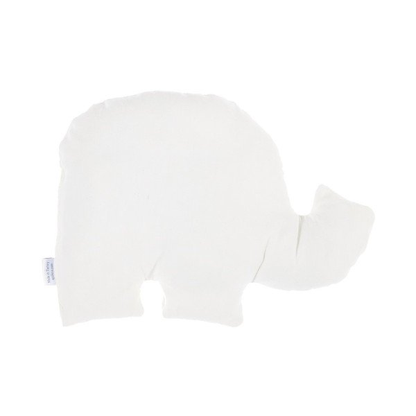 Šedý dětský polštářek s příměsí bavlny Mike & Co. NEW YORK Pillow Toy Elephant, 34 x 24 cm-image-1