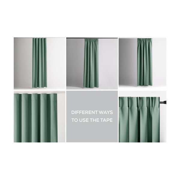 Světle zelený dimout závěs 140x270 cm Kierra – Restilo-image-3