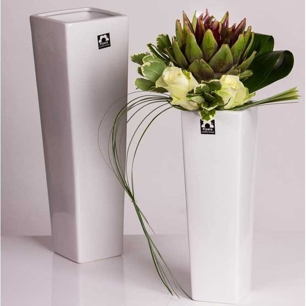 Váza Saona 27 cm, bílá