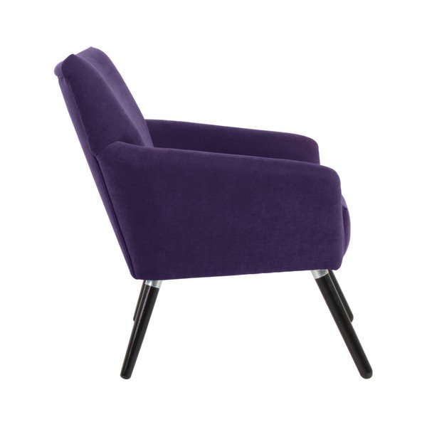 Fialové křeslo Max Winzer Jörn Velor-image-1