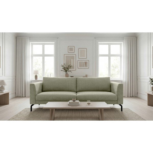 Světle zelená pohovka 216 cm Gomero – Scandic-image-1