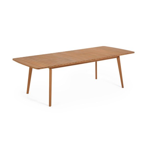 Zahradní rozkládací jídelní stůl z eukalyptového dřeva Kave Home Hanzel-image-2