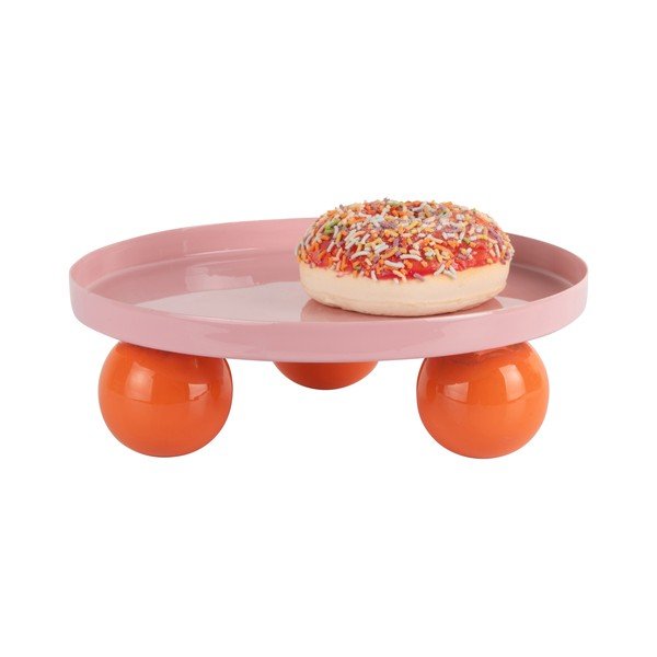 Kovový dekorační tác ø 20 cm Double Funky – PT LIVING-image-3