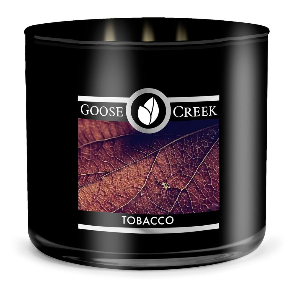 Pánská vonná svíčka v dóze Goose Creek Tobacco, 35 hodin hoření