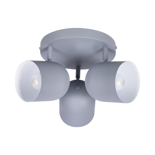 Světle modré stropní svítidlo s kovovým stínidlem 32x32 cm Azuro – Candellux Lighting