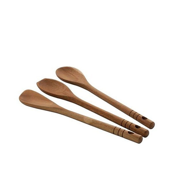 Sada 3ks vařeček Acacia Wooden-image-1