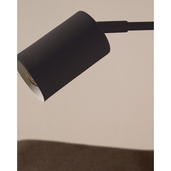 Černá kovová stolní lampa (výška 49 cm) Manie – Kave Home-image-4