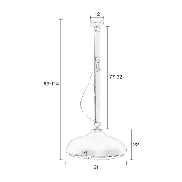 Tmavě šedé stropní svítidlo Zuiver Dek, ⌀ 51 cm-image-2