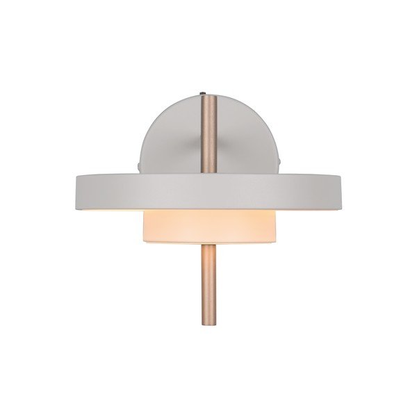 Slonovinové LED nástěnné svítidlo s ohybatelnou konstrukcí/stmívatelné ø 20 cm Keaton – Trio-image-2