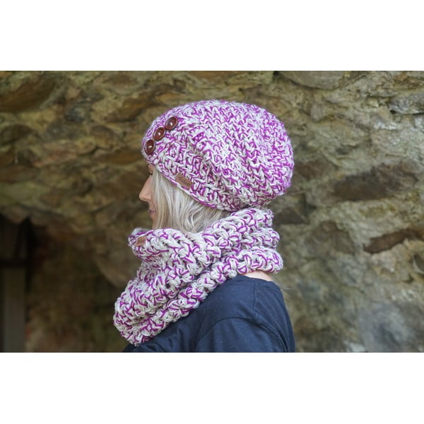 Ručně háčkovaný nákrčník DOKE Nature-image-3