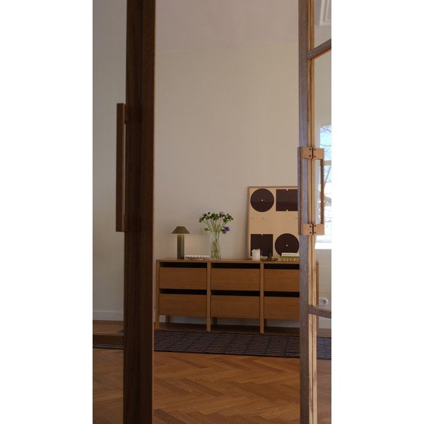 Komoda v dekoru dubu v přírodní barvě 150x65x40 cm Forma – Hübsch-image-3