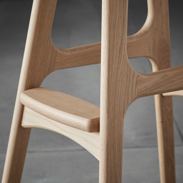 Kožená otočná barová židle 86 cm Buck – Hammel Furniture-image-4