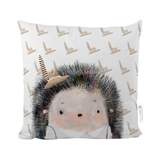 Bavlněný dětský polštář Butter Kings Hedgehog Boy, 45 x 45 cm