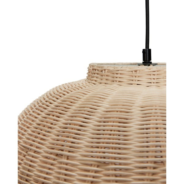 Závěsné svítidlo v přírodní barvě ø 45 cm Chand – Hübsch-image-2