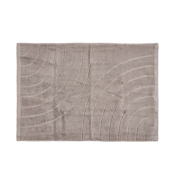 Šedobéžový froté bavlněný ručník 50x70 cm Time – Zone-image-1