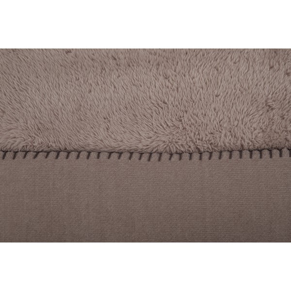 Taupe deka z mikroplyše 150x200 cm Tomo – Tiseco Home Studio-image-2