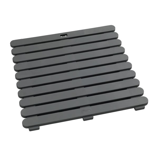 Tmavě šedá předložka vhodná i do exteriéru Wenko Outdoor Grey, 55 x 55 cm-image-3
