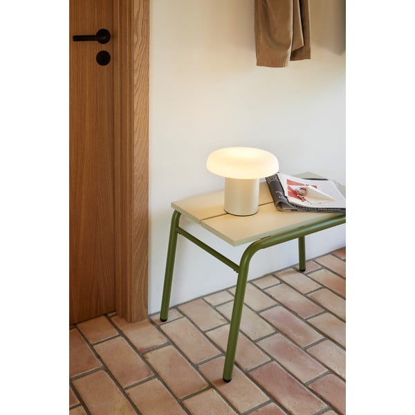 Zeleno-šedá lavice Koi – Hübsch-image-1