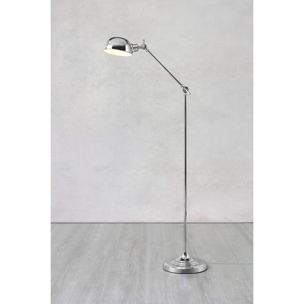 Stojací lampa ve stříbrné barvě (výška 143 cm) Portland – Markslöjd-image-2