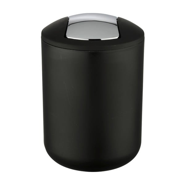 Černý odpadkový koš Wenko Brasil S, výška 21 cm-image-2