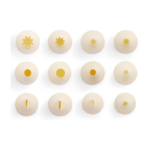 12dílná sada cukrářských špiček na zdobení Hendi-image-1