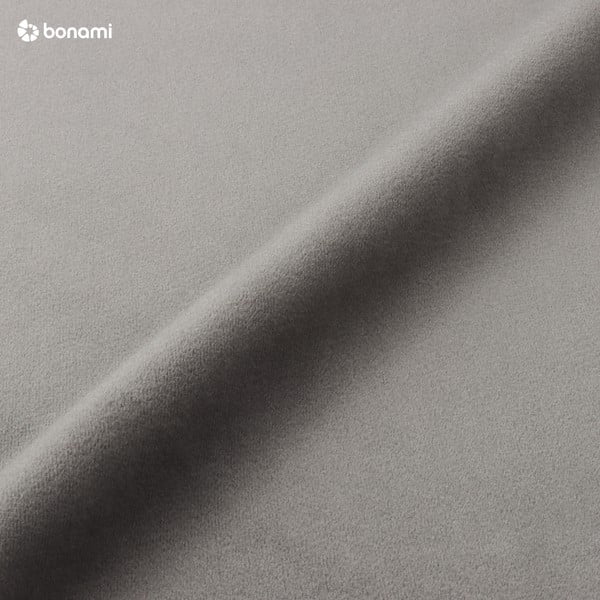 Šedá sametová rohová pohovka (do "U") Jodie - Micadoni Home-image-4