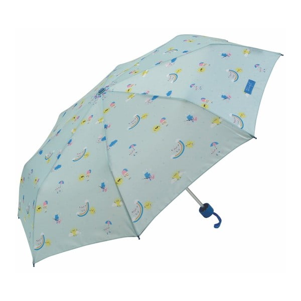 Modrý skládací deštník Little Rainbows