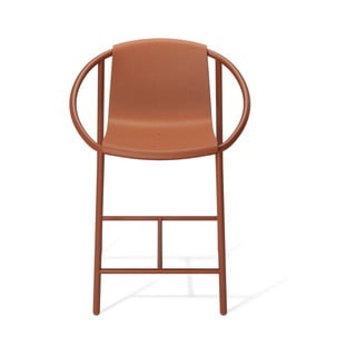 Plastová barová židle v cihlové barvě 90 cm Ringo – Umbra