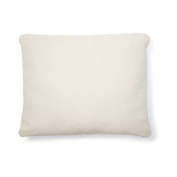 Krémový žinylkový polštář na gauč Martina – Kave Home