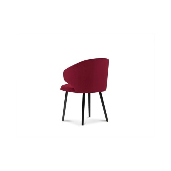 Červená jídelní židle se sametovým potahem Windsor & Co Sofas Nemesis-image-2