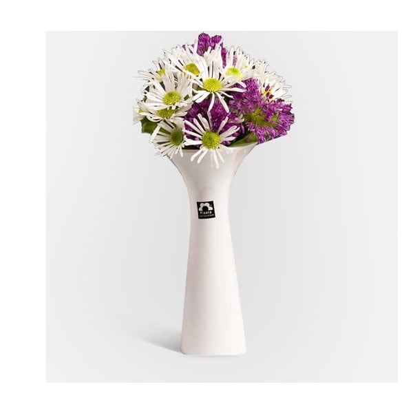 Váza Loira 26 cm, bílá