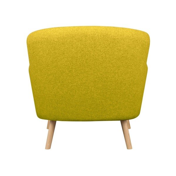 Žluté křeslo Kooko Home Pop-image-3