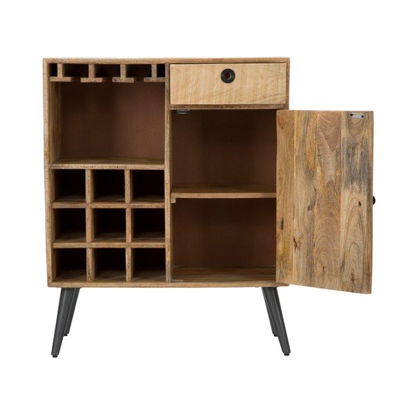 Skříňka z mangového dřeva Mauro Ferretti Belgrado Cellar, šířka 75 cm-image-3