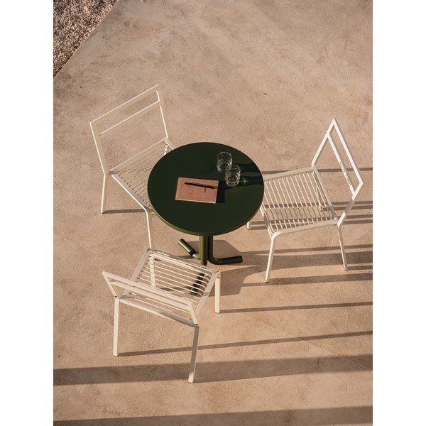 Kovový kulatý zahradní jídelní stůl ø 59 cm Nokk – noo.ma-image-2