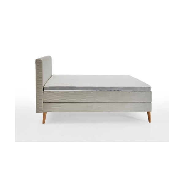 Béžová boxspring postel 160x200 cm Linea – Meise Möbel-image-4