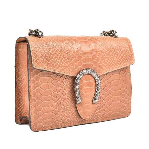 Koňakově hnědé kožené psaníčko Renata Corsi Fiona-image-2