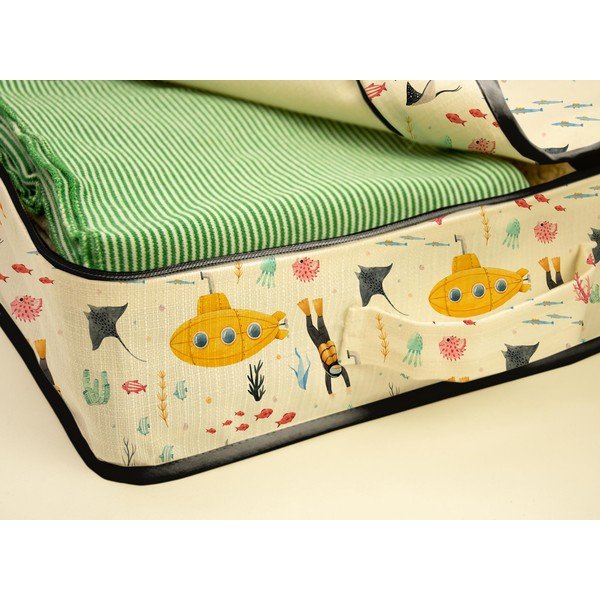 Látkový úložný box na oblečení 36x25x11 cm Submarine – Little Nice Things-image-3