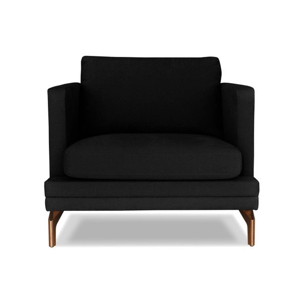 Černé křeslo Windsor & Co. Sofas Jupiter