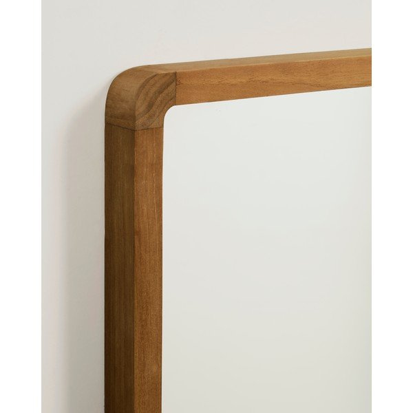 Nástěnné zrcadlo s dřevěným rámem 45x70 cm Shamel – Kave Home-image-2