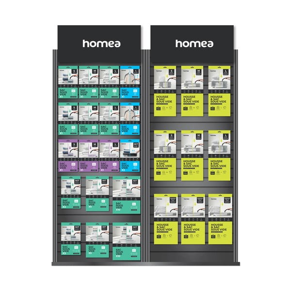 Vakuový plastový úložný box na oblečení 40x40x25 cm – Homéa-image-2