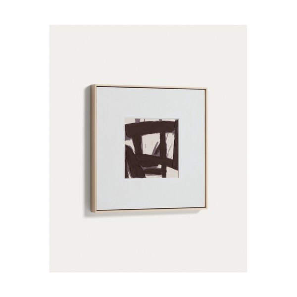 Ručně malovaný obraz s rámem/na plátně 60x60 cm Arilan – Kave Home