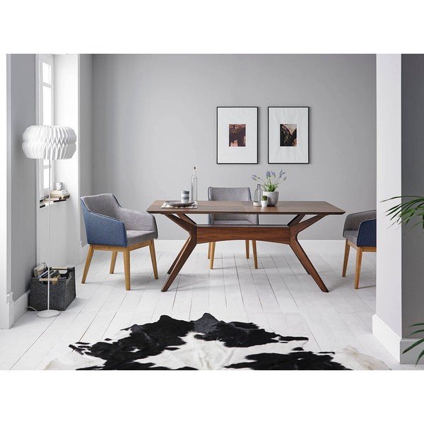 Jídelní stůl v dekoru ořechového dřeva sømcasa Helga, 180 x 95 cm-image-3