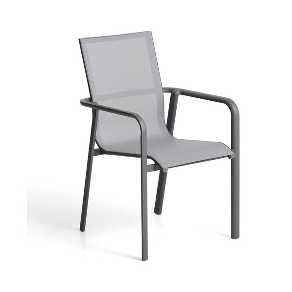 Šedá zahradní židle Canea – Kave Home