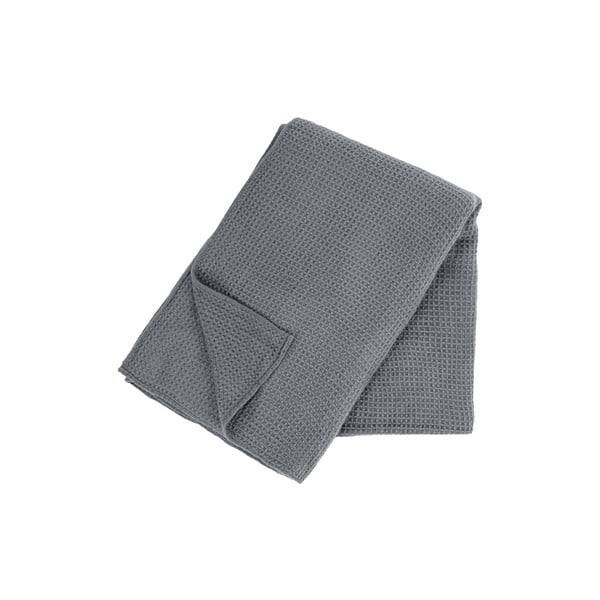 Šedý přehoz Tiseco Home Studio Mini Waffle, 130 x 170 cm-image-2