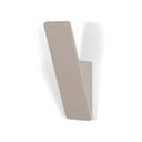 Světle šedý nástěnný ocelový háček Angle – Spinder Design