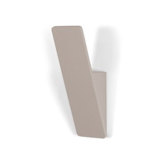 Světle šedý nástěnný ocelový háček Angle – Spinder Design