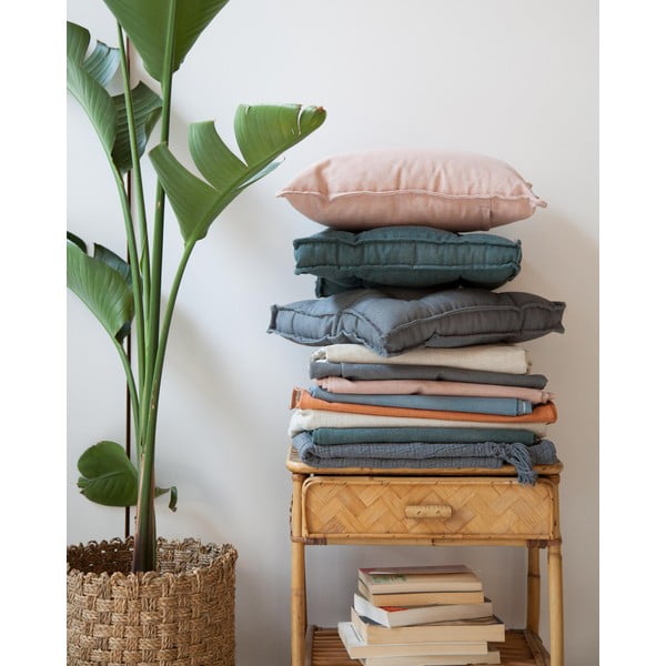 Šedý dekorativní polštář Really Nice Things Lino, 45 x 45 cm-image-4