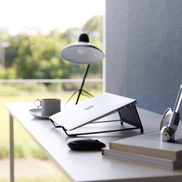 Černý kovový stojan pro notebook Tower – YAMAZAKI-image-2
