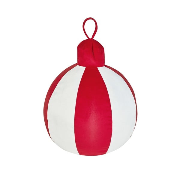 Plyšový dekorační polštář s vánočním motivem 25x30 cm Christmas Bauble – Catherine Lansfield